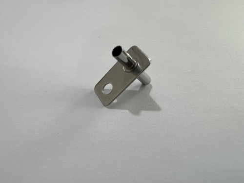 NTC温度传感器不锈钢拉伸铆接安装片外壳